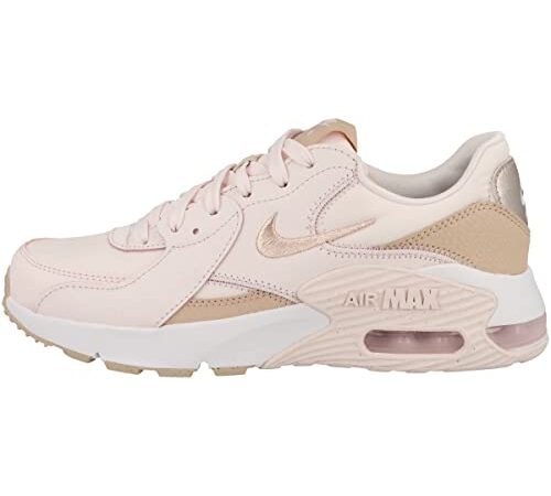 Nike Damen Air Max Excee Sneaker, Light Soft PINK/Shimmer-White, 39 EU