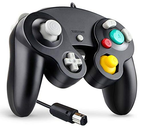 SONVIEE Controller für Gamecube,Wired NGC Controller für Game Cube Classic Game Cube NGC Controller Super Smash Bros GC Gamepad für Game Cube GC Mario Party Spiele Wii U Switch