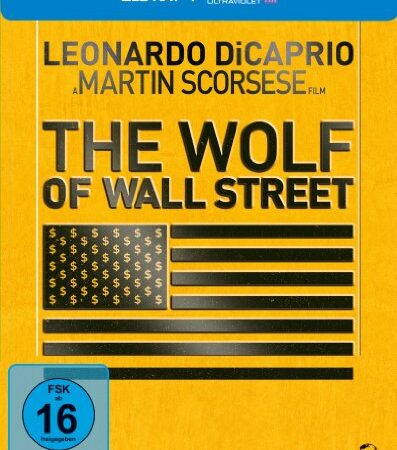 The Wolf of Wall Street - Steelbook [Blu-ray] [Limited Edition]